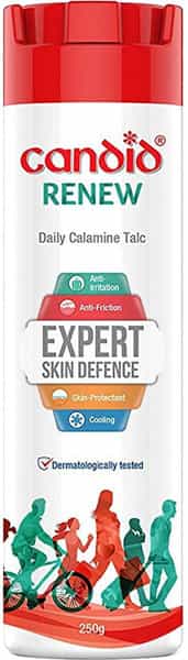 Candid Renew Calamine Anti Fungal Powder Bottle Of 250 G