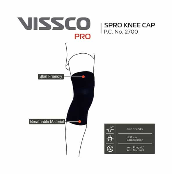 Vissco Pro Spro Knee Cap Plus M 1'S