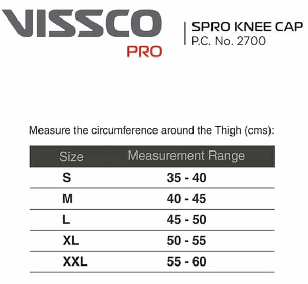 Vissco Pro Spro Knee Cap Plus M 1'S