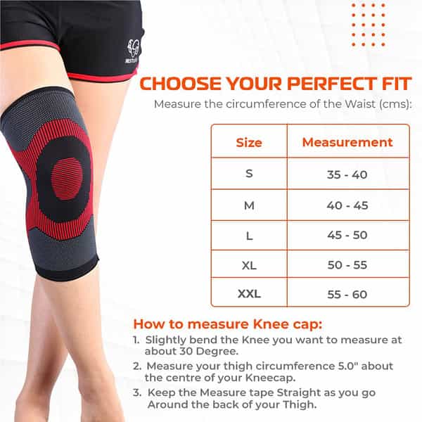 Vissco Pro 3D Knee Cap L 1'S