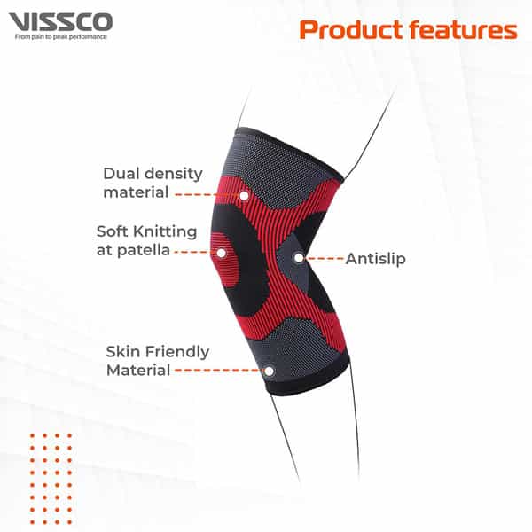 Vissco Pro 3D Knee Cap L 1'S