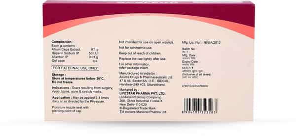 Mankind Scarend Tube Of 15Gm Gel