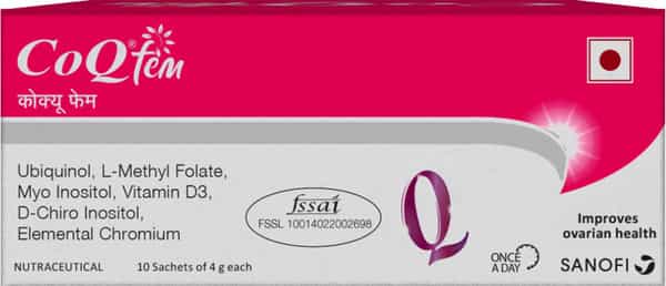 Coq Fem Ovarian Health Sachet Sachet Of 4 G