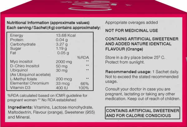 Coq Fem Ovarian Health Sachet Sachet Of 4 G