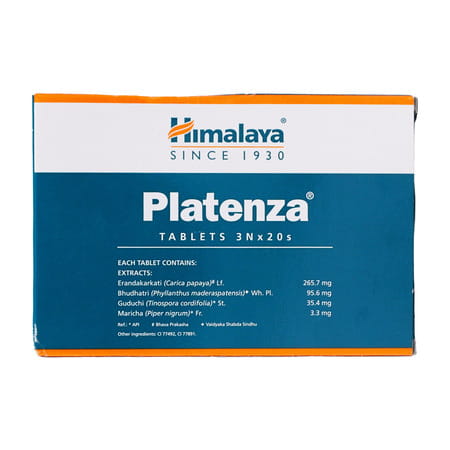 Himalaya Platenza | Tablets | 20 No'S