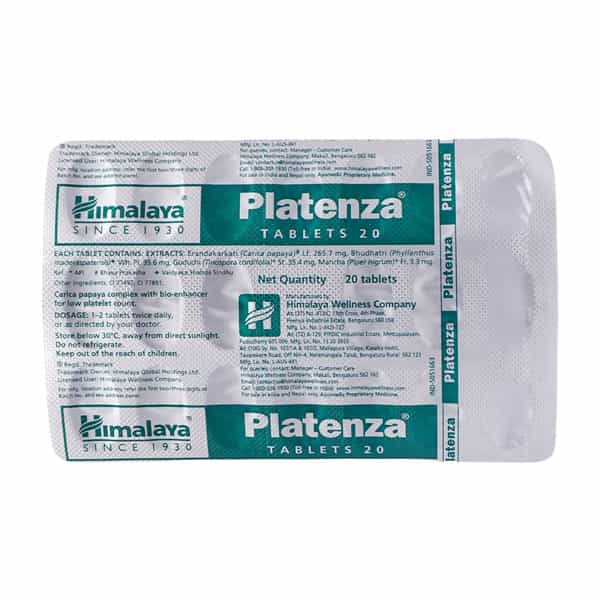 Himalaya Platenza | Tablets | 20 No's