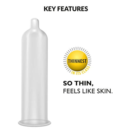 Skore Skin Thin Ultra Fine Condoms 10 No'S