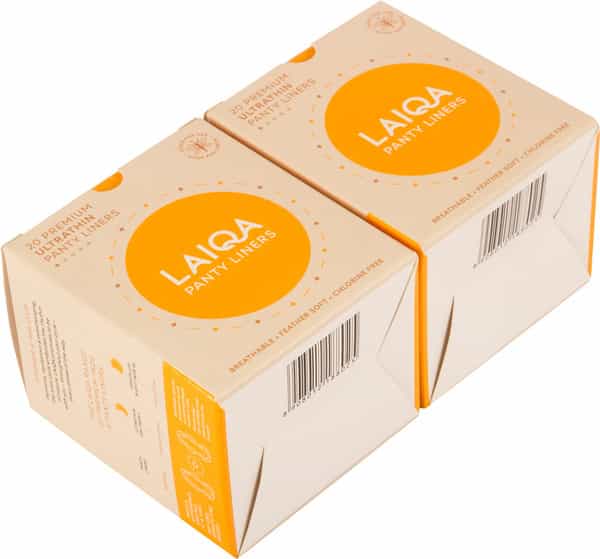 Laiqa Double Liner :Panty Liner 155Mm - 2 Box