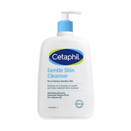 Cetaphil Gentle Skin Cleanser | Face & Body | 1l