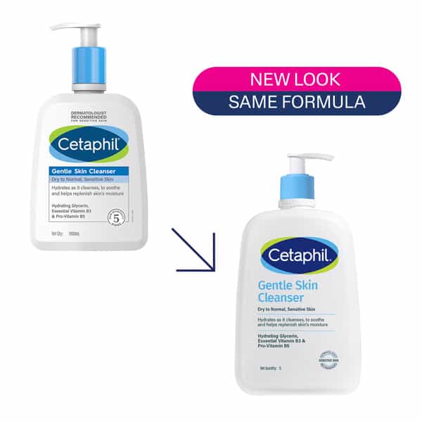 Cetaphil Gentle Skin Cleanser | Face & Body | 1L