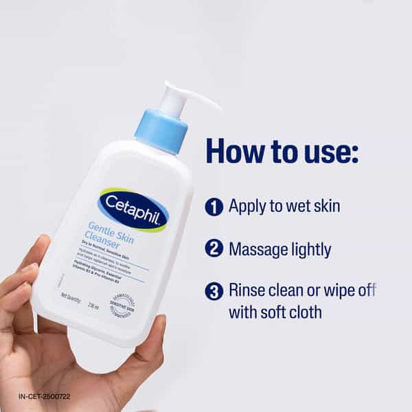 Cetaphil Gentle Skin Cleanser | Face & Body | 1L