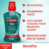 Colgate Maxfresh Plax Freshmint Alcohol-Free Mouthwash Bottle Of 500 Ml