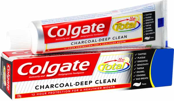 Colgate Total Charcoal Anticavity Toothpaste - 120 Gm