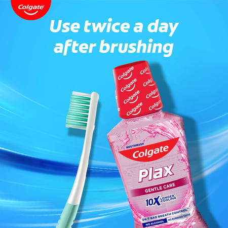 Colgate Plax Sensitivity Gentle Care Alcohol-Free Mouthwash Bottle Of 250 Ml