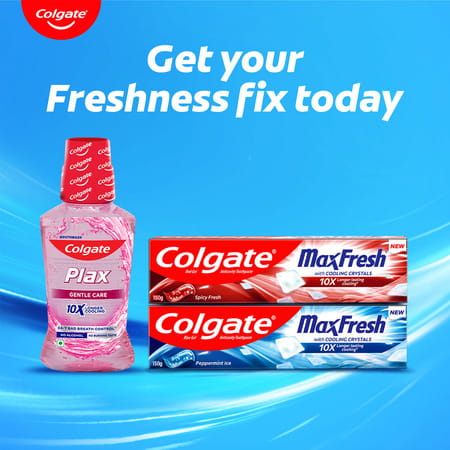 Colgate Plax Sensitivity Gentle Care Alcohol-Free Mouthwash Bottle Of 250 Ml
