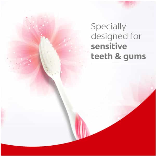 Colgate Gentle Sensitive Soft Bristles Toothbrush - 4 Pcs