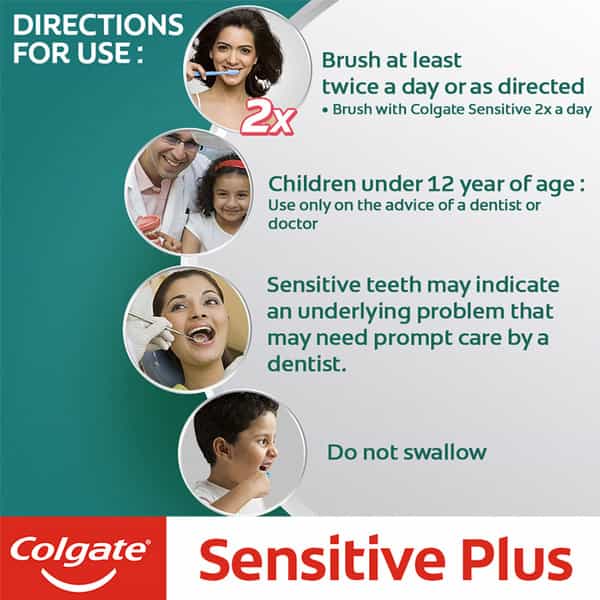 Colgate Sensitive Plus Toothpaste Tube Of 30 G