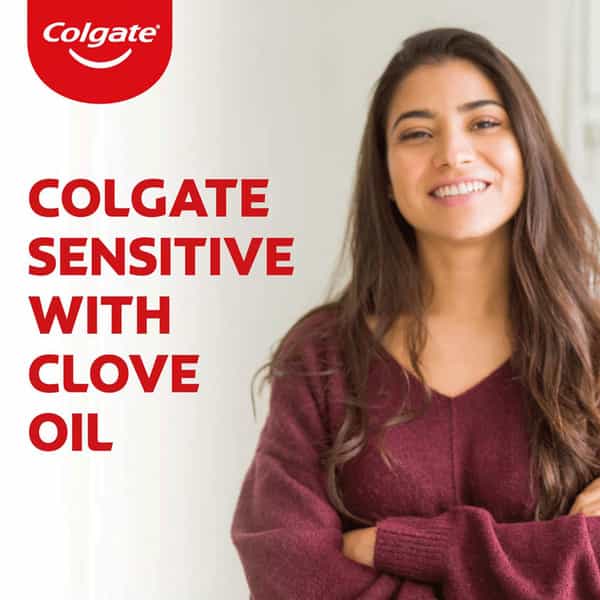 Colgate Sensitive Toothpaste With Clove Oil - 2 X 80G