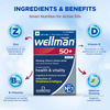 Wellman 50+ Health Supplement Tablets Box Of 30