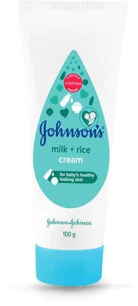Johnson's Baby Milk And Rice Cream - 100G