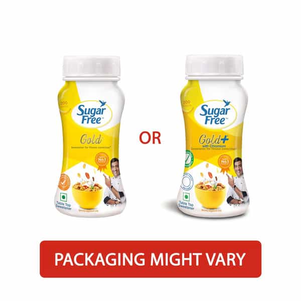 Sugar Free Gold Plus Sweetener Powder Jar Of 100 Gm