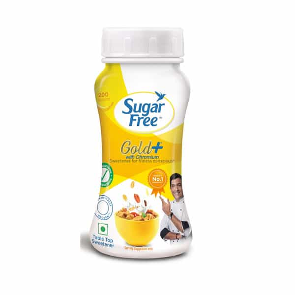 Sugar Free Gold Plus Sweetener Powder Jar Of 100 Gm