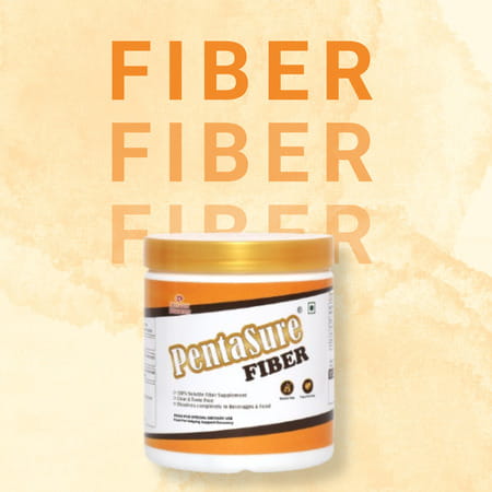Pentasure Fiber | Soluble Prebiotic Fiber Supplement Powder | 100 Gm