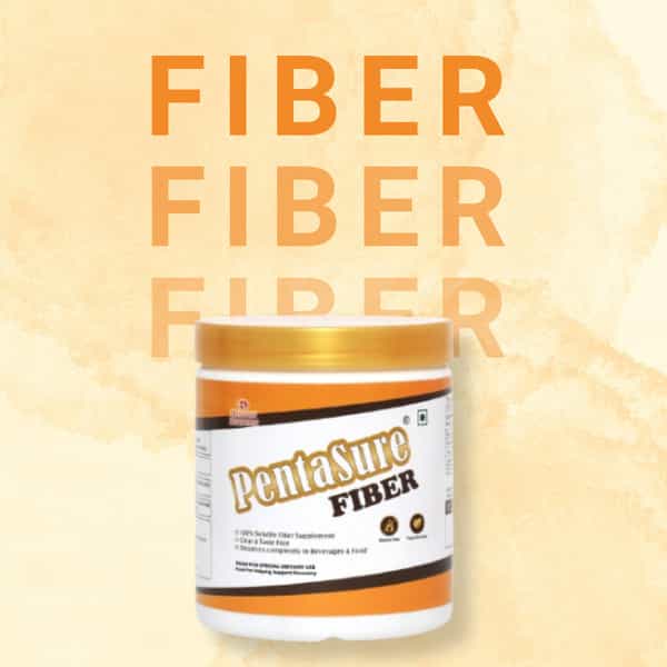 Pentasure Fiber | Soluble Prebiotic Fiber Supplement Powder | 100 Gm