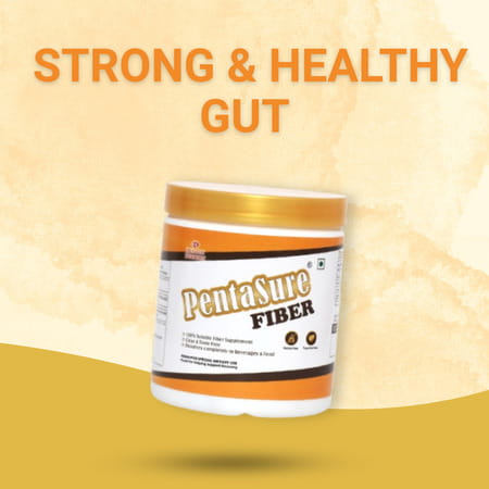 Pentasure Fiber | Soluble Prebiotic Fiber Supplement Powder | 100 Gm