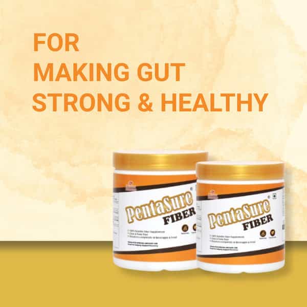 Pentasure Fiber | Soluble Prebiotic Fiber Supplement Powder | 100 Gm