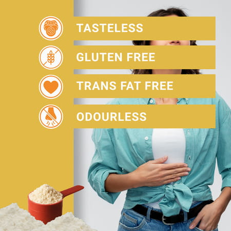 Pentasure Fiber | Soluble Prebiotic Fiber Supplement Powder | 100 Gm