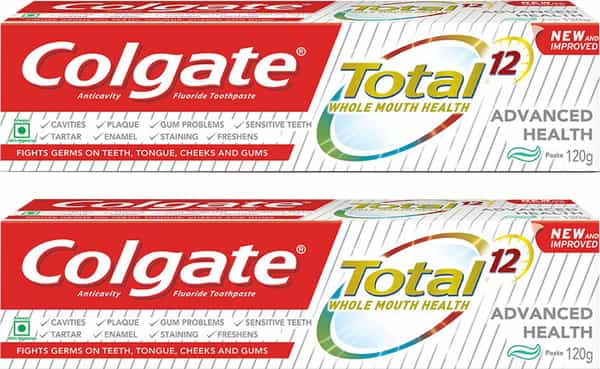 Colgate Total Advanced Health Anticavity Toothpaste - 120G (Pack Of 2)