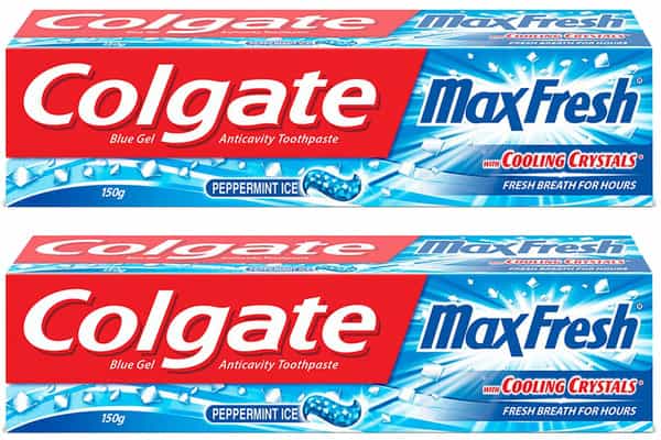 Colgate Maxfresh Peppermint Toothpaste - 150Gm (Pack Of 2)