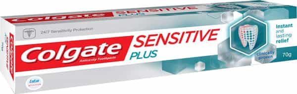 Colgate Sensitive Plus Anticavity Toothpaste 70G