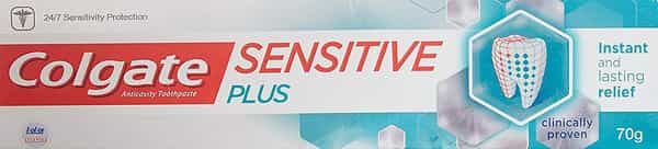 Colgate Sensitive Plus Anticavity Toothpaste 70G