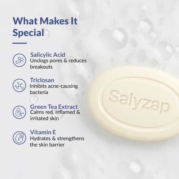 Fixderma Salyzap For Acne Prone Skin Soap 75 Gm