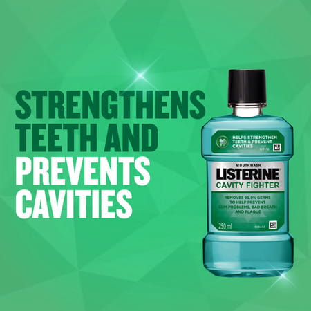 Listerine Total Care Cavity Fighter Mouthwash Bottle Of 500 Ml