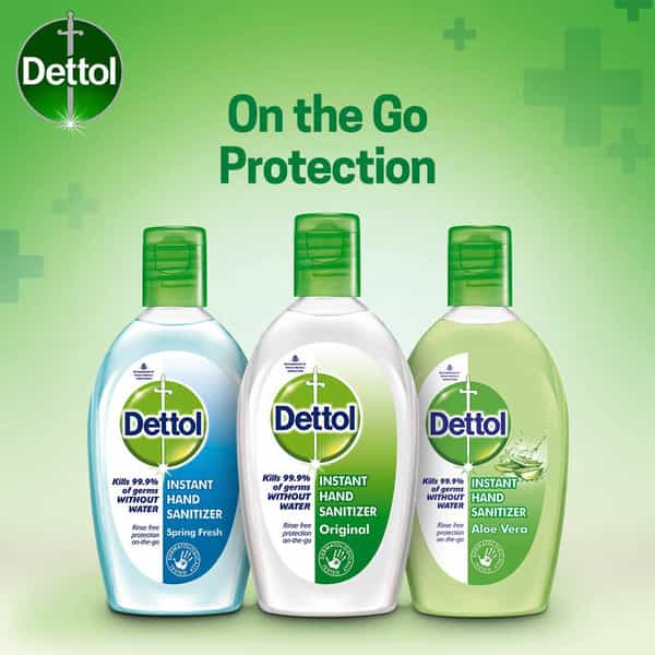 Dettol  Hand Sanitizer Sleeves Bottle Of 50 Ml
