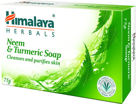 Himalaya Neem & Turmeric Soap | Cleanses And Purifies Skin | 75 Gm