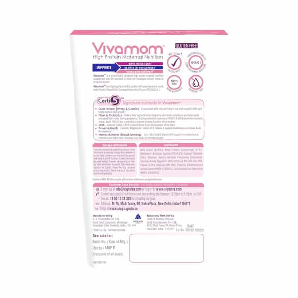 Vivamom Vanilla Flavour | Maternal Nutrition Powder | Box Of 400 Gm