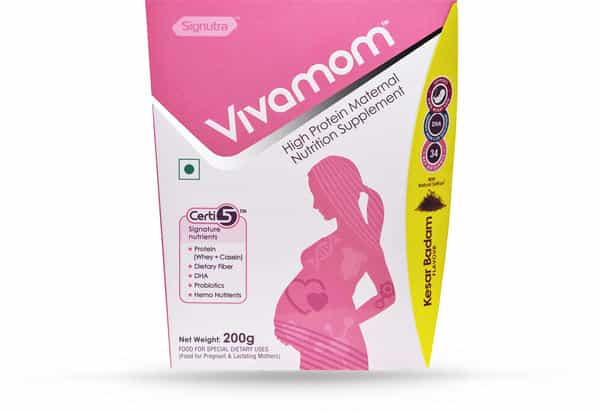 Vivamom Vanilla Maternal Nutrition Drink Refill Of 200 G