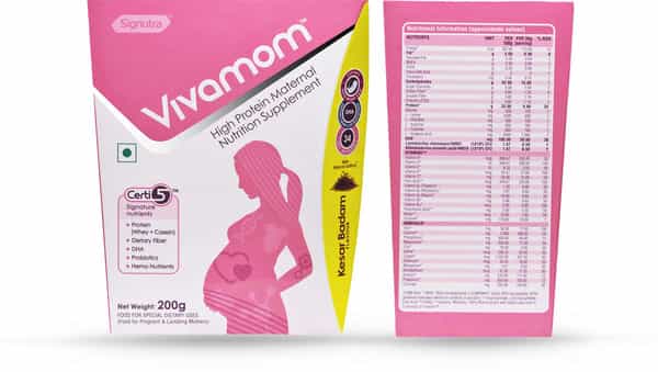Vivamom Vanilla Maternal Nutrition Drink Refill Of 200 G