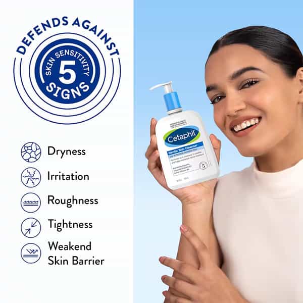 Cetaphil Gentle Skin Cleanser | Dry To Normal Sensitive Skin | 500 Ml