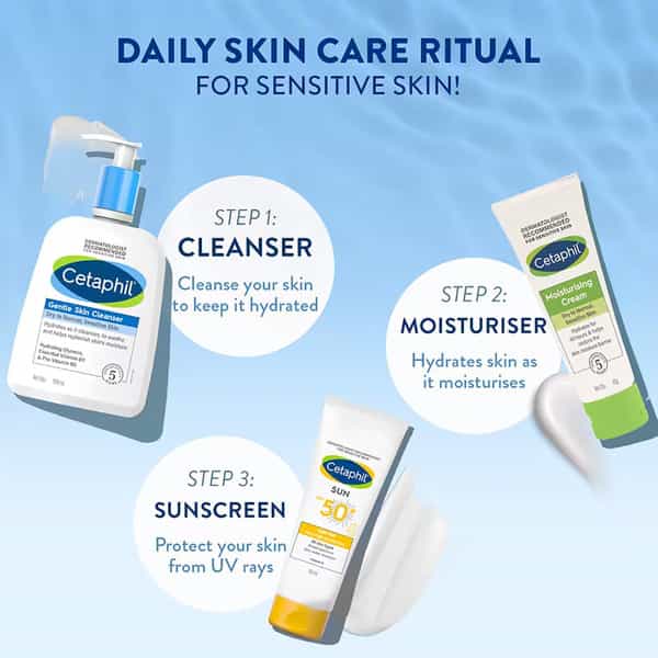 Cetaphil Gentle Skin Cleanser | Dry To Normal Sensitive Skin | 500 Ml