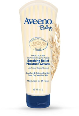 Buy AVEENO BABY SOOTHING RELIEF MOISTURE CREAM 227G Online Get