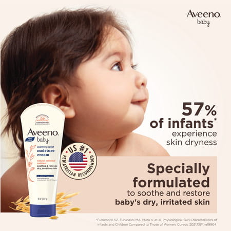 Aveeno Baby Soothing Relief Moisture Cream - 227g