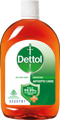 Buy DETTOL ANTISEPTIC LIQUID BOTTLE OF 125 ML Online & Get Upto 60 ...