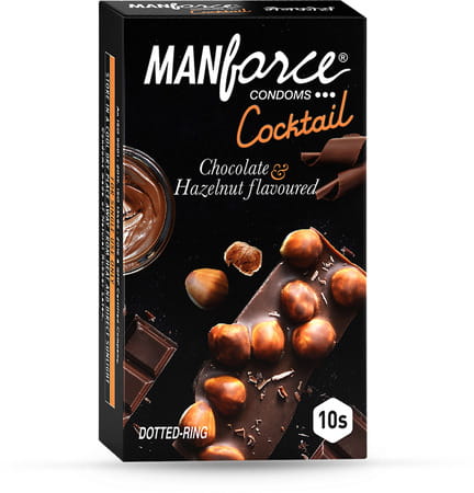 Manforce Choc&Hazelnut Flav Condoms 10'S