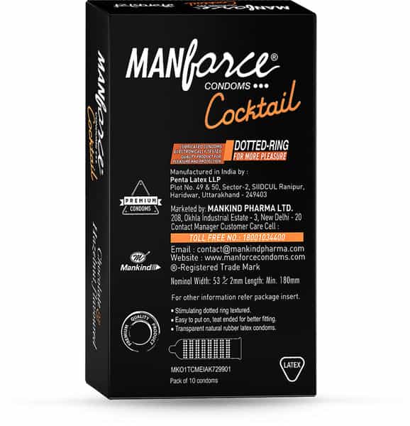 Manforce Choc&Hazelnut Flav Condoms 10'S