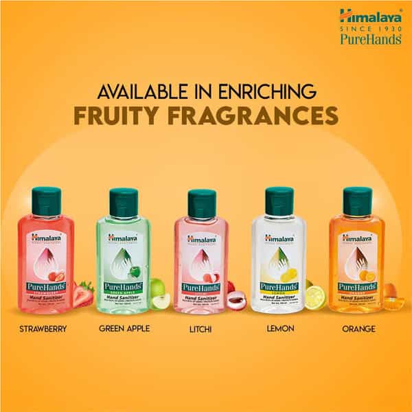 Himalaya Purehands Orange Hand Sanitizer 500Ml